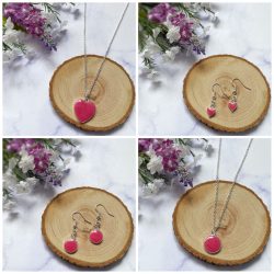 Pretty In Pink Resin Jewellery Collection